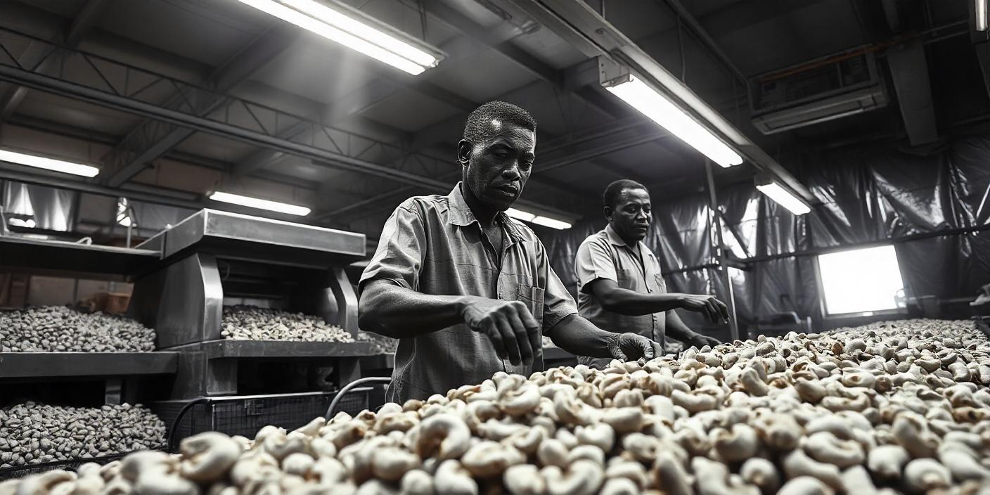 Valorisation des sous-produits (CNSL, pellicules, huile d'amande)